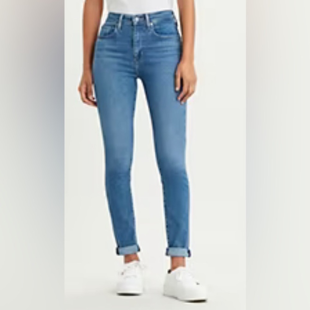 New Levi’s 721 HIGH RISE SKINNY RIO HUSTLE, W26 L28